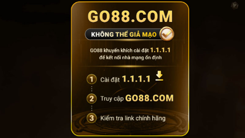 Go88 bị mạo danh, tung tin thất thiệt: Cảnh giác trước bẫy link giả và nội dung không kiểm chứng 3 Cách vào Go88 chính hãng đúng đắn nhất